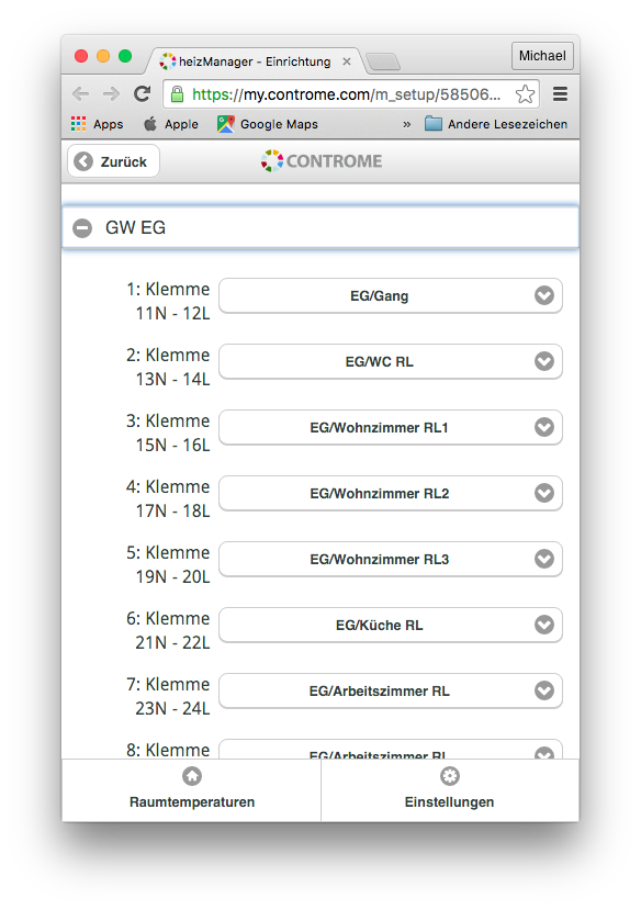 Setup – Installation