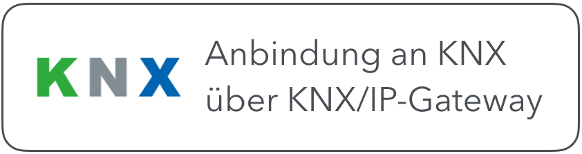 Anbindung an KNX über KNX/IP-Gateway