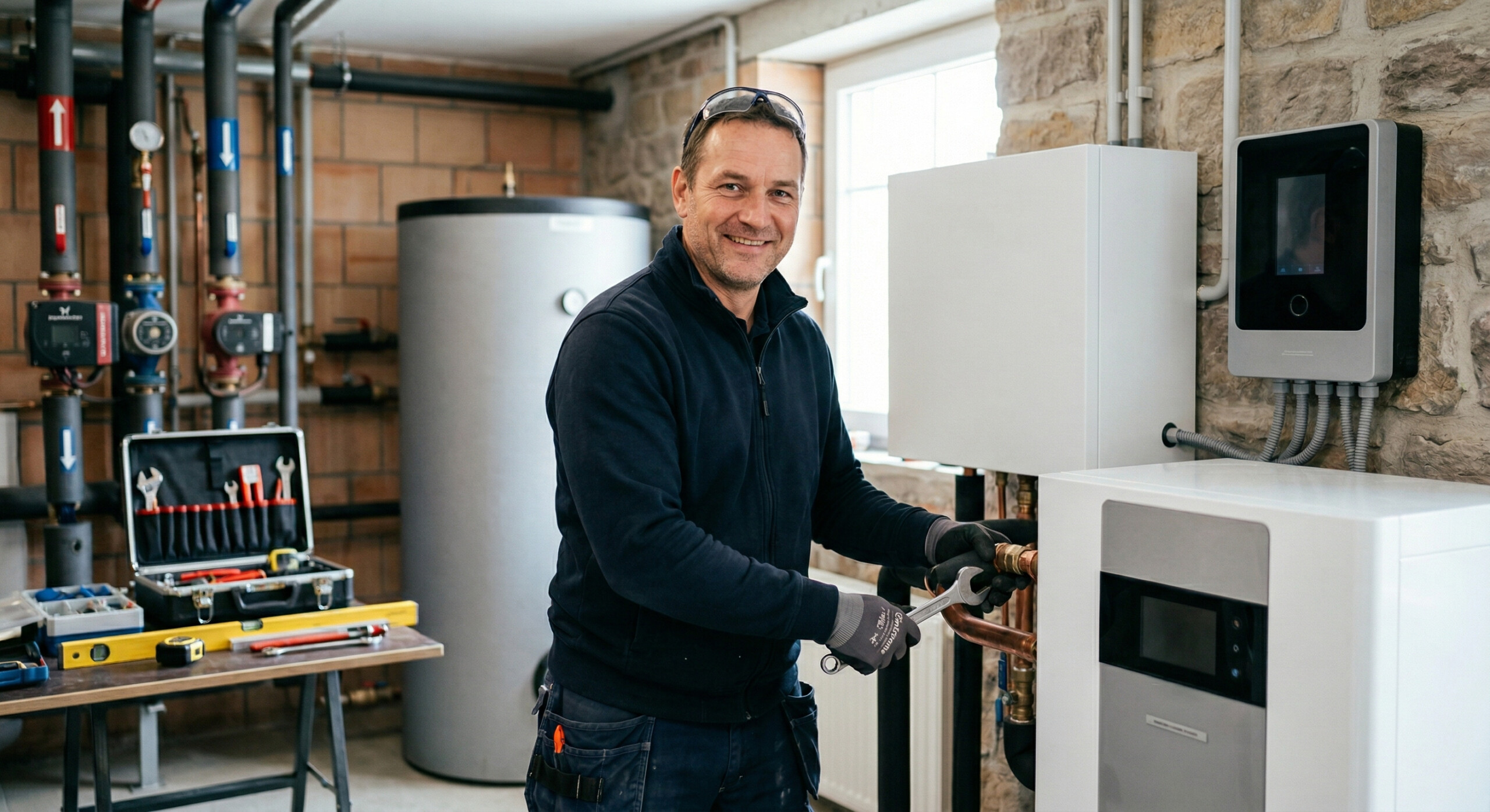 Controme Heizraum Planung